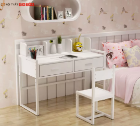 BÀN HỌC GỖ CÔNG NGHIỆP KIỂU DÁNG NHỎ GỌN QN34