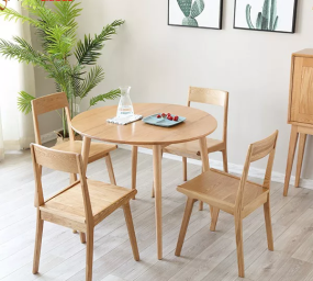 BÀN ĂN GIA ĐÌNH HÌNH TRÒN HIỆN ĐẠI GB-4644