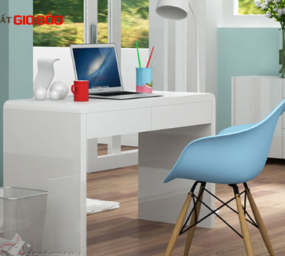 [NHẬP KHẨU] BÀN LÀM VIỆC TẠI NHÀ ĐƠN GIẢN MÀU TRẮNG BLV03