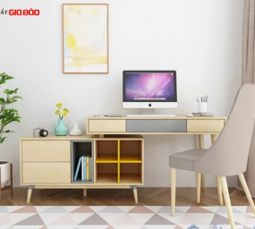 BÀN LÀM VIỆC ĐẸP BẰNG GỖ CÔNG NGHIỆP GB-4620