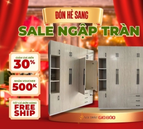 Đón Hè Sang Sale Ngập Tràn Tủ Quần Áo GB-9300