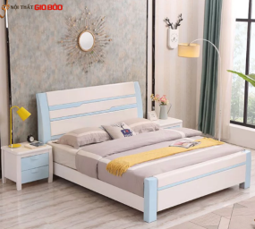 GIƯỜNG NGỦ GỖ GIA ĐÌNH PHUN SƠN HIỆN ĐẠI GB-9066
