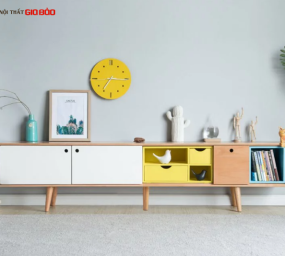 KỆ TIVI PHÒNG KHÁCH GỖ CÔNG NGHIỆP HIỆN ĐẠI GB-3306
