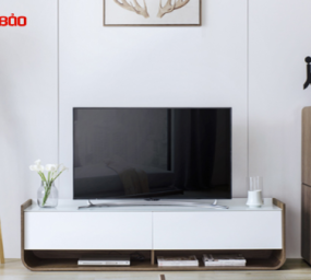 [NHẬP KHẨU] KỆ TIVI UỐN CONG NGHỆ THUẬT KTV20