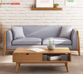 GHẾ SOFA BỌC NỈ CAO CẤP KHUNG GỖ TỰ NHIÊN HIỆN ĐẠI GB-8305