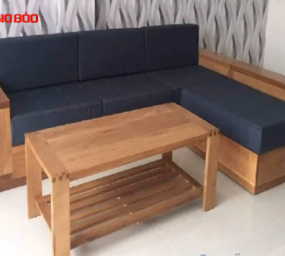 BỘ BÀN GHẾ SOFA NHỎ GỌN CHO GIA ĐÌNH GB-811