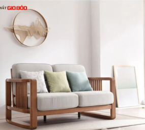 GHẾ SOFA GIA ĐÌNH GỖ TỰ NHIÊN THIẾT KẾ ĐẸP HIỆN ĐẠI GB-8300