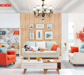 GHẾ SOFA GỖ TỰ NHIÊN PHÒNG KHÁCH GIA ĐÌNH HIỆN ĐẠI GB-8298