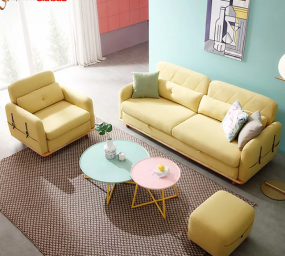 GHẾ SOFA HIỆN ĐẠI CHO PHÒNG KHÁCH GIA ĐÌNH GB-8291