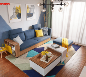 GHẾ SOFA HIỆN ĐẠI CÓ THIẾT KẾ TIỆN DỤNG GB-8289