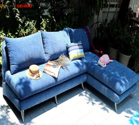 BỘ SOFA GÓC ALAN XANH SANG TRỌNG GB-8002