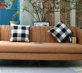 BỘ SOFA GÓC DOLLY MÀU NÂU QUÝ PHÁI GB-8010