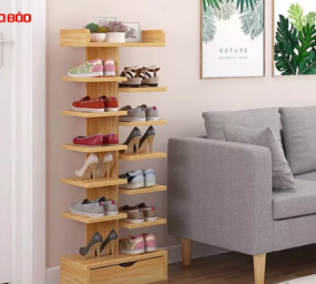 KỆ ĐỂ GIÀY DÉP NHỎ GỌN GỖ CÔNG NGHIỆP GB-5537