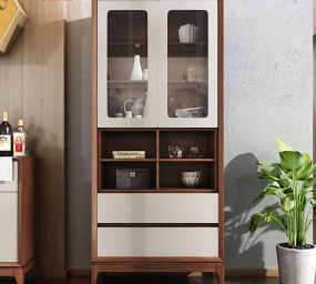 TỦ RƯỢU GIA ĐÌNH ĐA NĂNG BẰNG GỖ TỰ NHIÊN GHS-5577