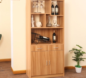 TỦ RƯỢU GỖ CÔNG NGHIỆP THIẾT KẾ NHỎ GỌN GHS-5583