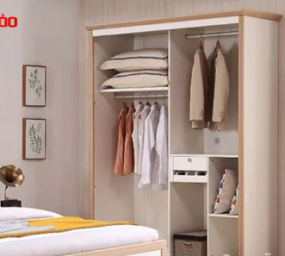 TỦ ĐỰNG QUẦN ÁO GỖ CÔNG NGHIỆP ĐẸP HIỆN ĐẠI GB-5697