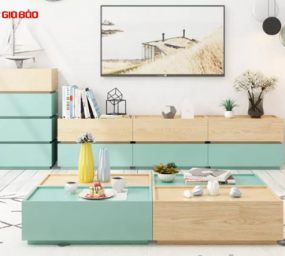 KỆ TIVI BẰNG GỖ CÔNG NGHIỆP TIỆN DỤNG GB-3296