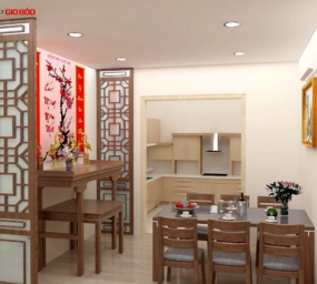 MẪU VÁCH NGĂN GỖ ĐẸP, HIỆN ĐẠI GHO-505