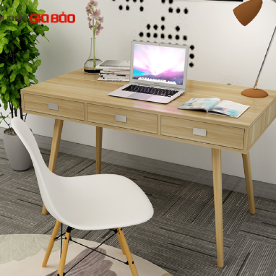 BÀN HỌC CHÂN GỖ TỰ NHIÊN CỰC ĐẸP BH-07