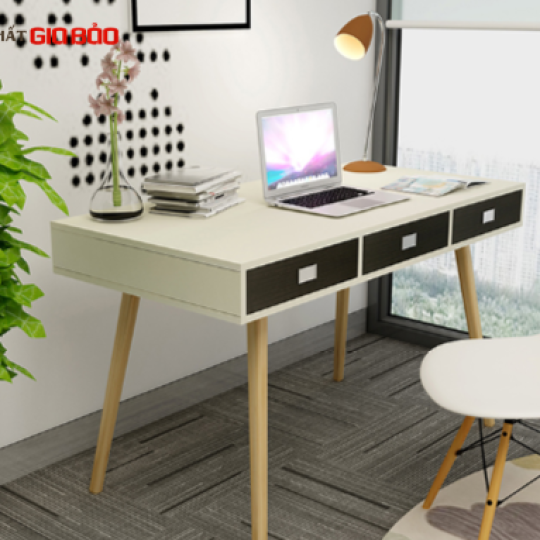 BÀN HỌC CHÂN GỖ TỰ NHIÊN CỰC ĐẸP BH-07