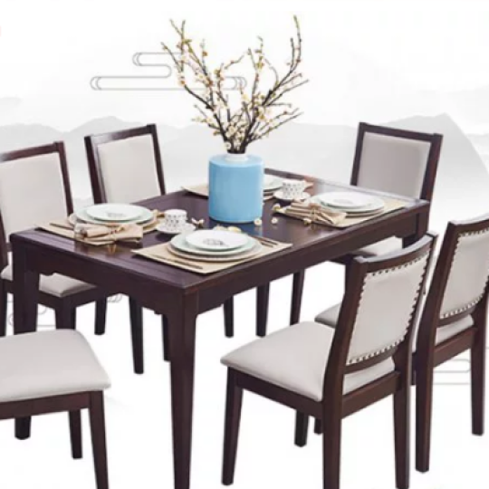 BÀN ĂN ĐẸP GỖ TỰ NHIÊN CHẤT LƯỢNG GB-4777