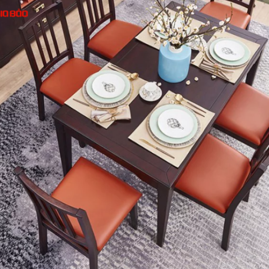 BÀN ĂN ĐẸP GỖ TỰ NHIÊN CHẤT LƯỢNG GB-4777