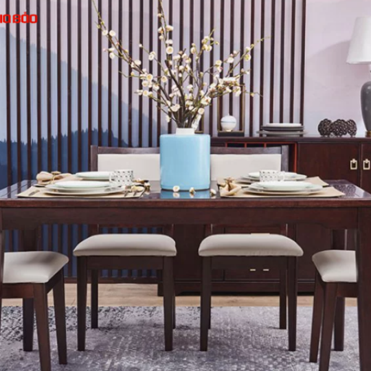 BÀN ĂN ĐẸP GỖ TỰ NHIÊN CHẤT LƯỢNG GB-4777