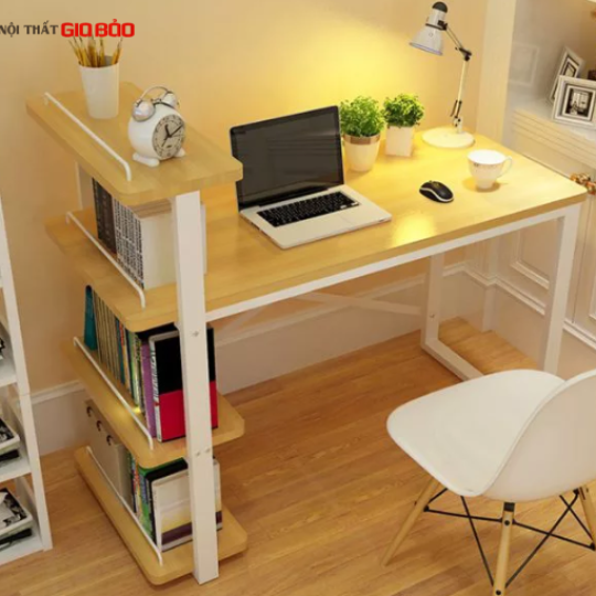 BÀN HỌC CHÂN SẮT LIỀN GIÁ SÁCH QN30