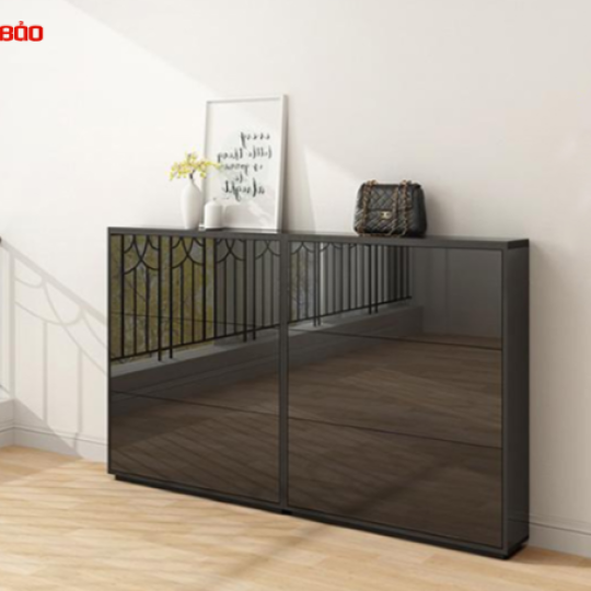 MẪU TỦ GIÀY THÔNG MINH CÁNH CỬA ACRYLIC TG-03
