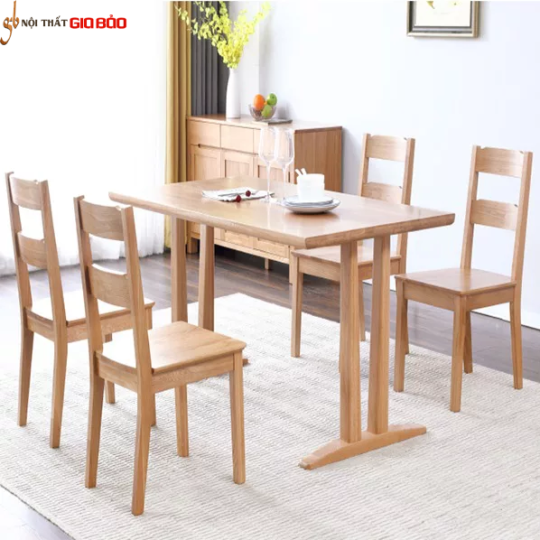 BÀN ĂN GIA ĐÌNH HÌNH CHỮ NHẬT HIỆN ĐẠI GB-4648