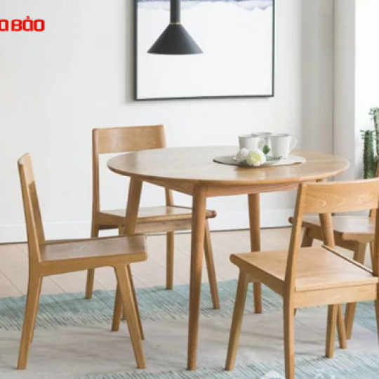 BÀN ĂN GIA ĐÌNH HÌNH TRÒN HIỆN ĐẠI GB-4644