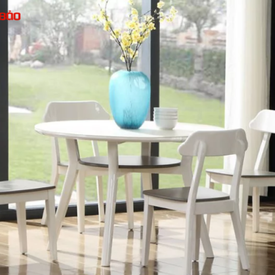 BÀN ĂN GIA ĐÌNH HÌNH TRÒN NHỎ GỌN GB-4778