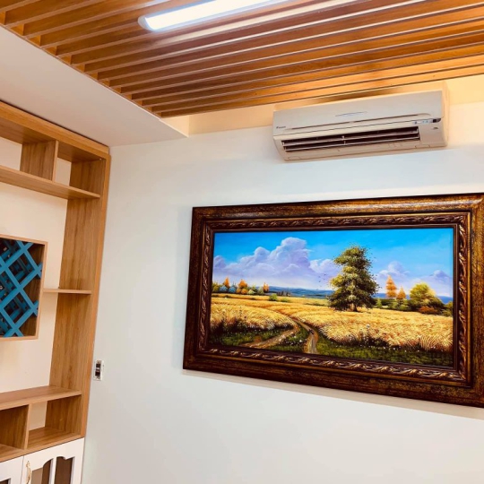 Hình ảnh thi công nội thất phòng khách