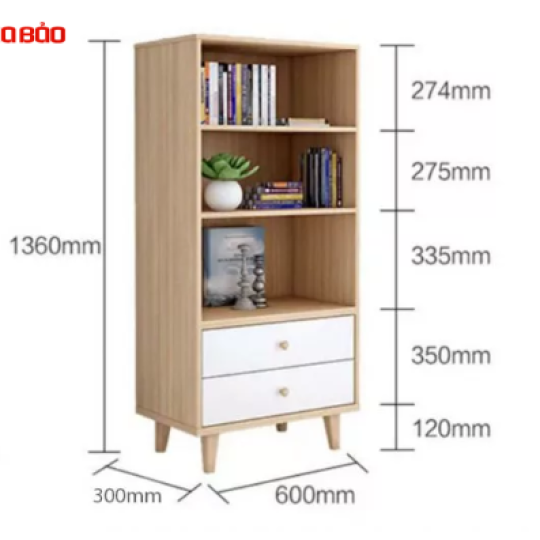 GIÁ SÁCH GIÁ RẺ KIỂU DÁNG NHỎ GỌN CHO GIA ĐÌNH GB-2137