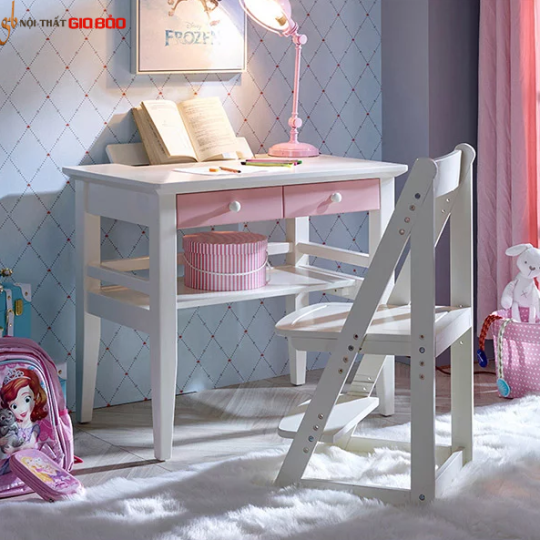  BÀN HỌC KẾT HỢP GIÁ SÁCH GỖ TỰ NHIÊN HIỆN ĐẠI GBH-4843