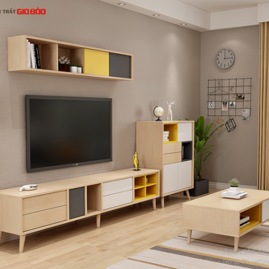 MẪU KỆ TIVI PHÒNG KHÁCH PHONG CÁCH HIỆN ĐẠI KTV03