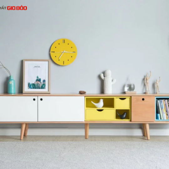 KỆ TIVI PHÒNG KHÁCH GỖ CÔNG NGHIỆP HIỆN ĐẠI GB-3306