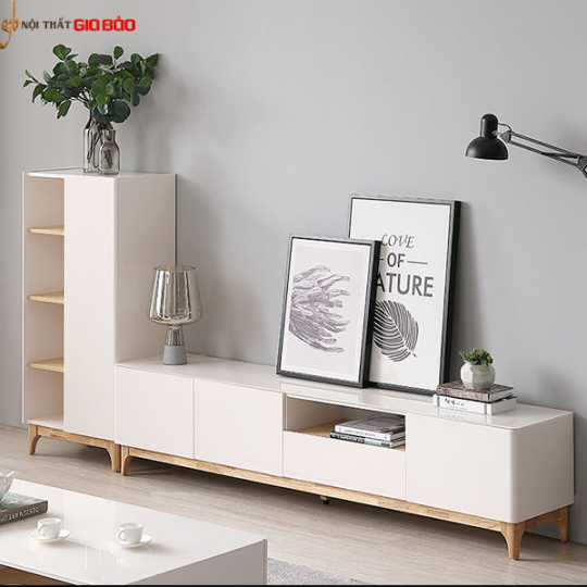 KỆ TIVI GỖ ĐẸP THANH LỊCH ĐẶT PHÒNG KHÁCH GB-3297