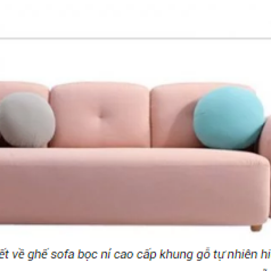 GHẾ SOFA BỌC NỈ CAO CẤP KHUNG GỖ TỰ NHIÊN HIỆN ĐẠI GB-8301