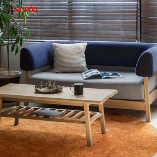 GHẾ SOFA BỌC NỈ KIỂU DÁNG HIỆN ĐẠI GB-8281