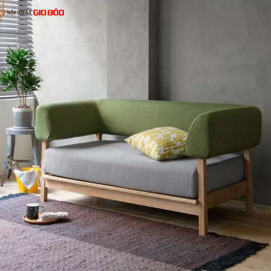 GHẾ SOFA BỌC NỈ KIỂU DÁNG HIỆN ĐẠI GB-8281