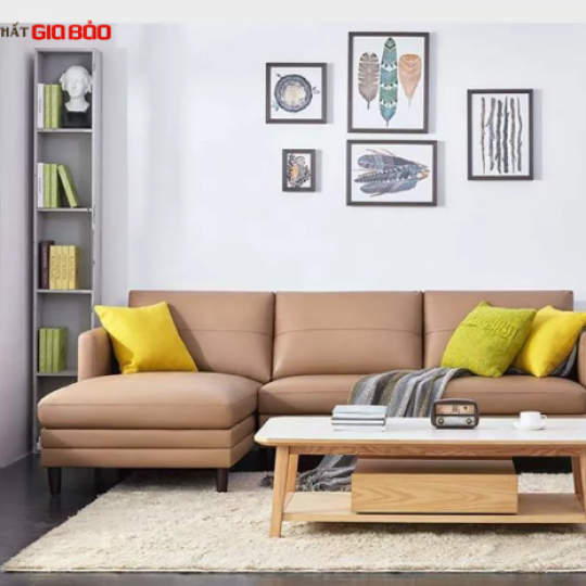 GHẾ SOFA DA NHẬP KHẨU ĐẲNG CẤP CHO PHÒNG KHÁCH GB-8277