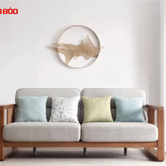 GHẾ SOFA GIA ĐÌNH GỖ TỰ NHIÊN THIẾT KẾ ĐẸP HIỆN ĐẠI GB-8300