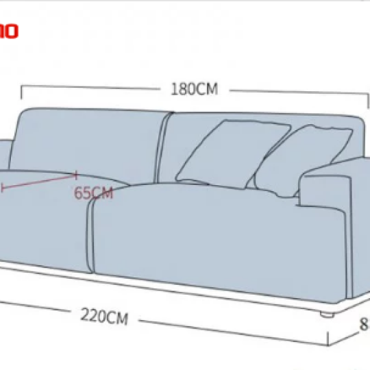 GHẾ SOFA PHÒNG KHÁCH BỌC NỈ CAO CẤP ĐẸP HIỆN ĐẠI GB-8303