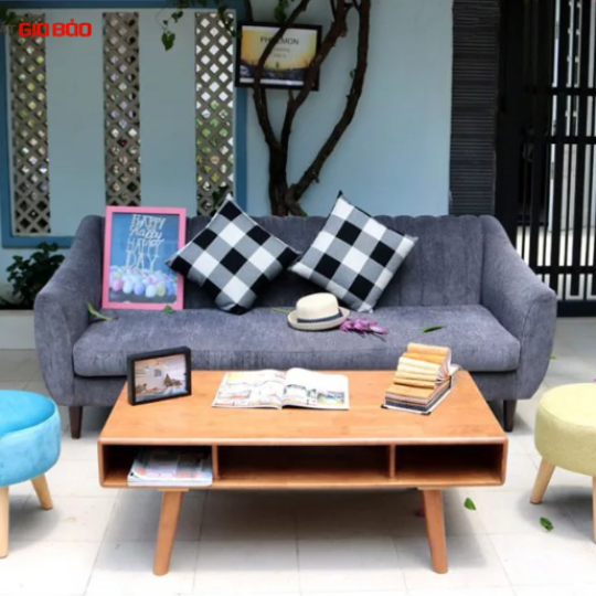 BỘ SOFA GÓC DOLLY MÀU LÔNG CHUỘT SANG TRỌNG GB-8009