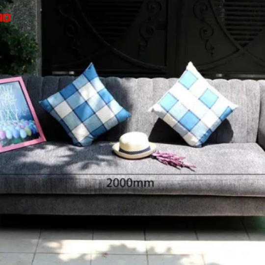 BỘ SOFA GÓC DOLLY MÀU LÔNG CHUỘT SANG TRỌNG GB-8009