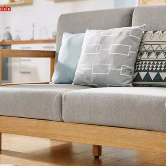 GHẾ SOFA BẰNG GỖ TỰ NHIÊN CHO PHÒNG KHÁCH GB-8288