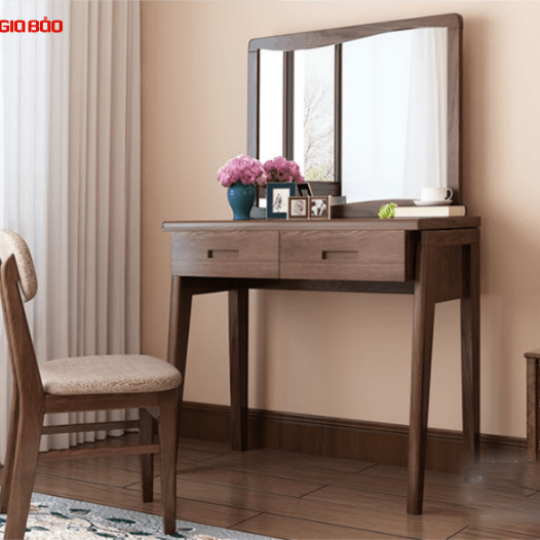 BÀN TRANG ĐIỂM CÁ NHÂN TỪ GỖ TỰ NHIÊN GB-4593