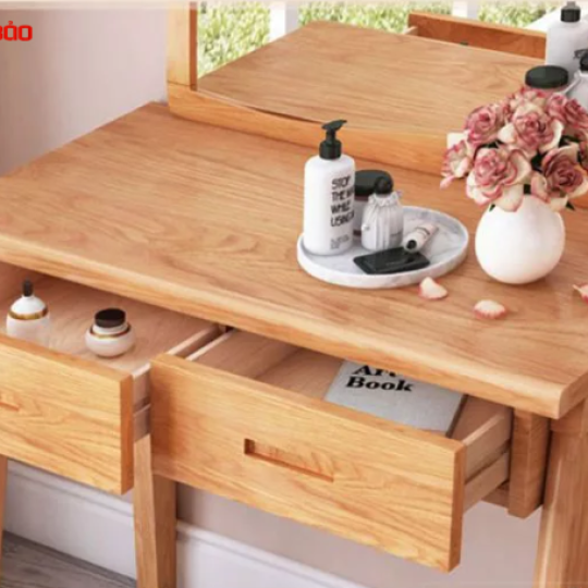 BÀN TRANG ĐIỂM CÁ NHÂN TỪ GỖ TỰ NHIÊN GB-4593