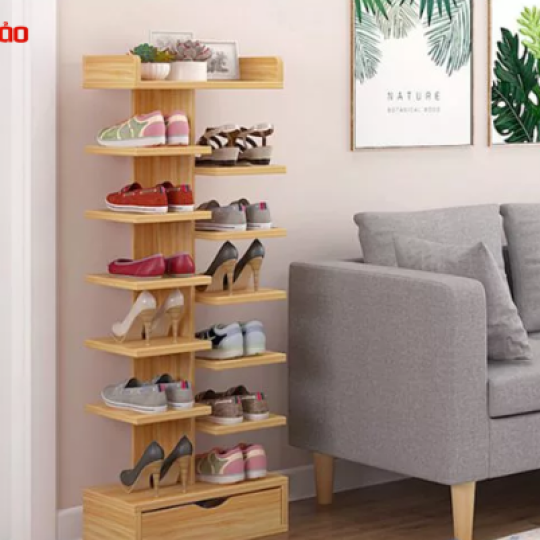 KỆ ĐỂ GIÀY DÉP NHỎ GỌN GỖ CÔNG NGHIỆP GB-5537